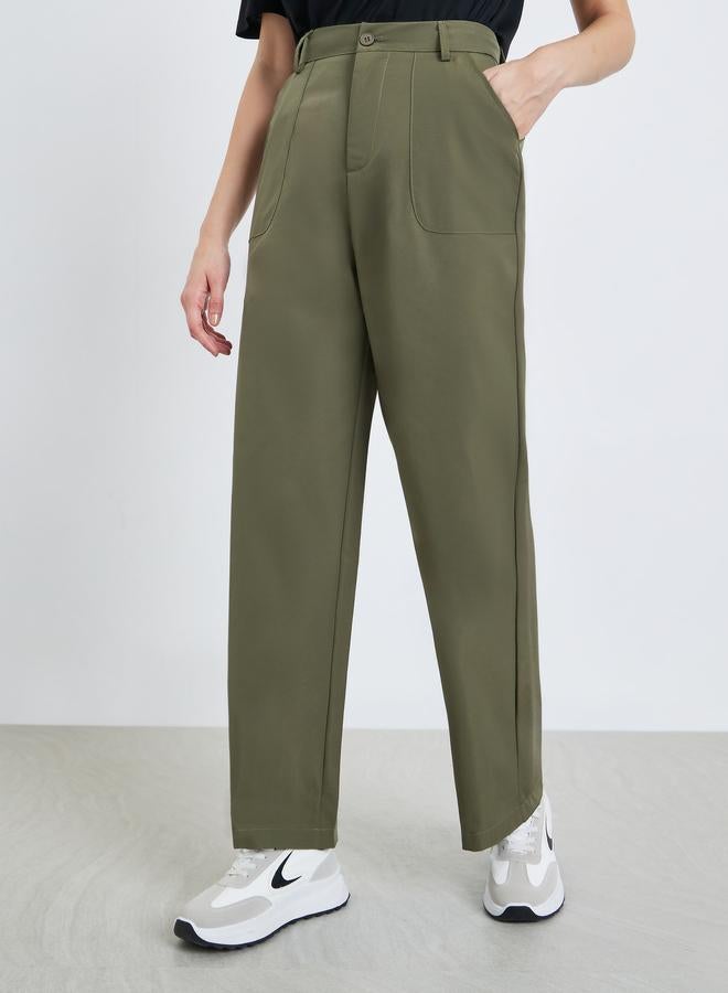 ستايلي بنطال بأرجل واسعة - Image 1